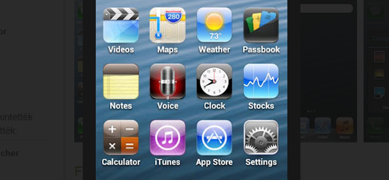 Így nézhet ki iPhone 5-nek egy androidos telefon