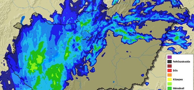 Egyetlen nap alatt 50,6 milliméter eső hullott Devecseren 
