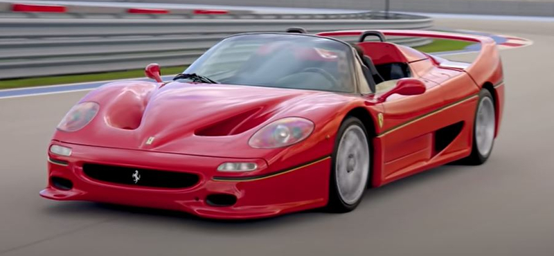 Csodás állapotba hozták a 001-es alvázszámú, legelső Ferrari F50-est