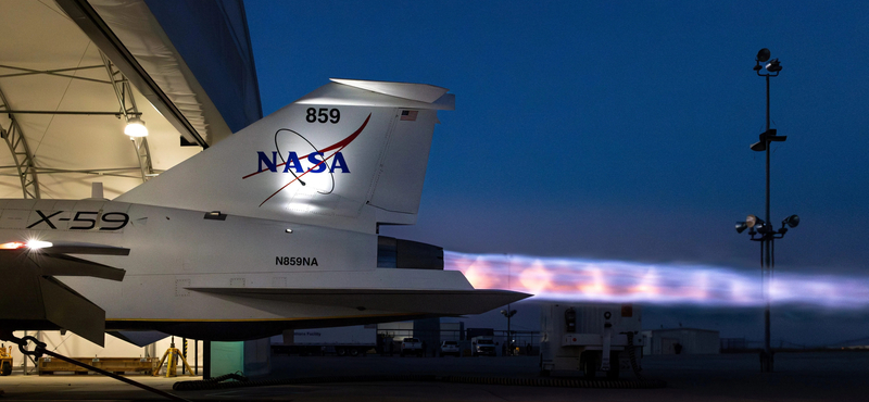 Nyers erő: beindította a Concorde utódjaként emlegetett repülőgép hajtóművét a NASA (videó)