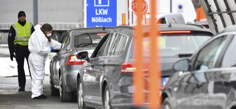 Hétfőtől nagyobb szigor lesz az osztrák határokon