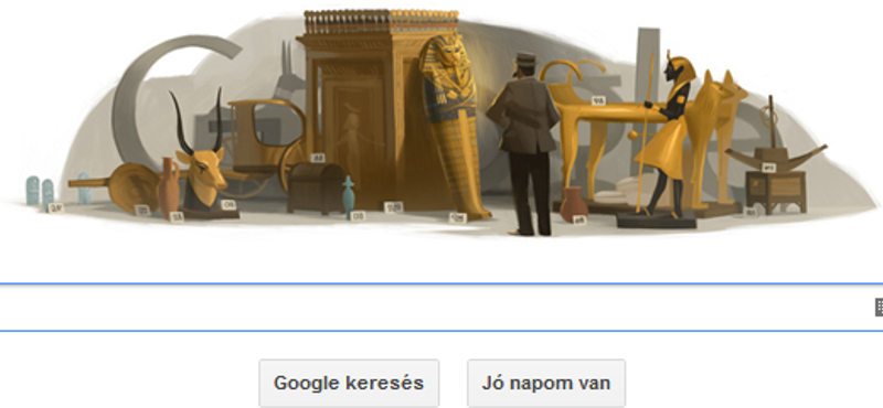 Feltámad a titokzatos Egyiptom a mai Google doodle-ben