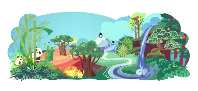 Top 50 Google Doodle 2011-ből