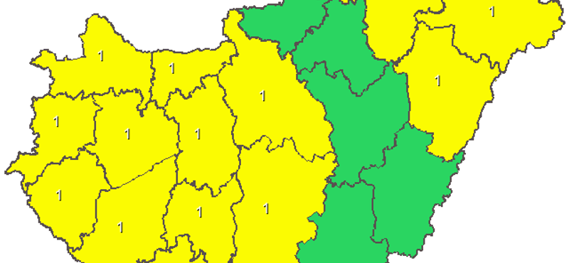 Figyelmeztetés: ma is erős szél tépheti az országot