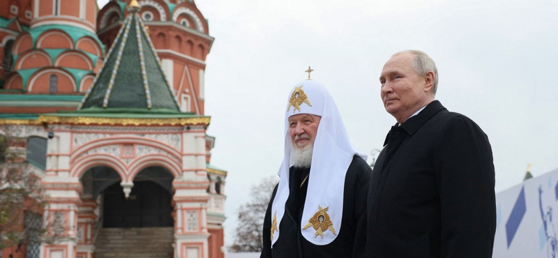 Kirill pátriárka szent háborúnak nevezte az Ukrajna elleni agressziót
