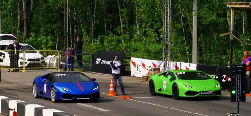 Így gyorsul egy turbósított Lamborghini Huracan a gyári változat ellen – videó