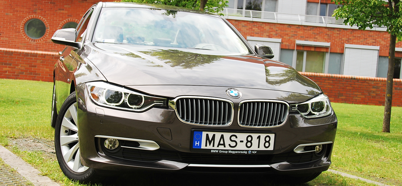 BMW 320d teszt: 5,4 litert evett