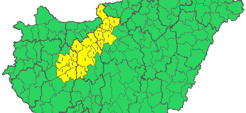 Szél tépázza Budapestet, még tart a riasztás