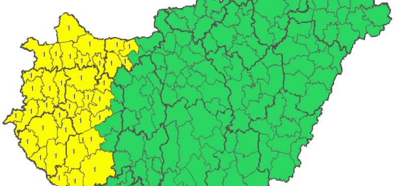 Riasztást adtak ki zivatarra és felhőszakadásra, de ma sem lesz sokkal hűvösebb az időjárás