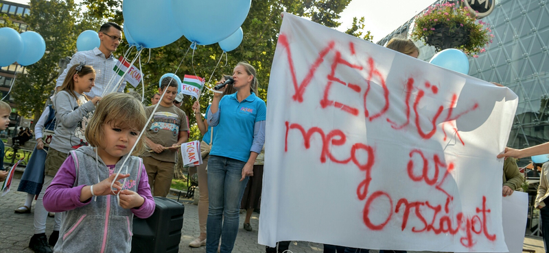 Vérszegényre sikeredett a fideszes családok kvótaellenes demonstrációja