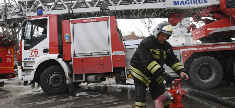 Ismét tűz ütött ki egy oroszországi plázában