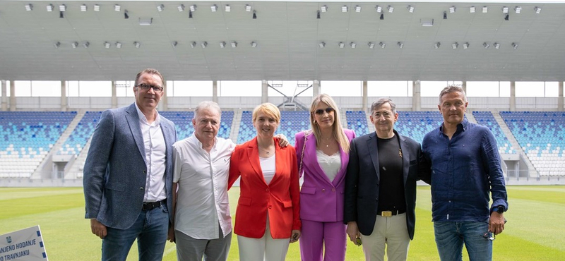 Eszéken hálálkodtak a horvátok Mészáros Lőrincnek a stadionért