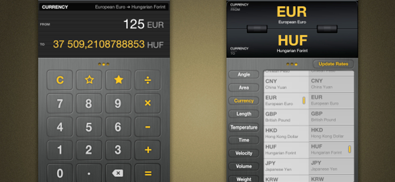 Ma ingyen az App Store-ban: Convert - árfolyamok és mértékegységek átváltása