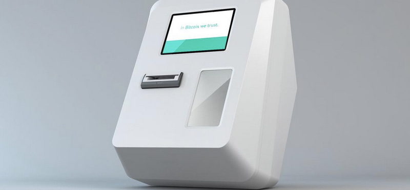 Itt az első Bitcoin ATM