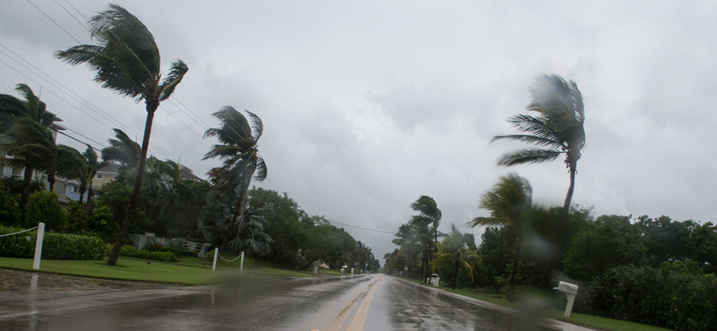 200 km/órás széllökéssel csapott le Floridára az Idalia hurrikán