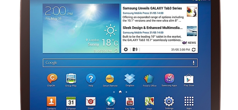 Ilyen lesz a Galaxy Tab 3-család