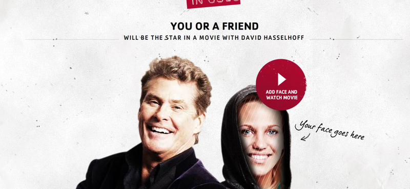 Legyél főszereplő David Hasselhoff filmjében!