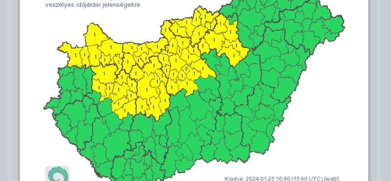 Visszavonta a hatalmas szél miatt kiadott másodfokú riasztást a meteorológiai szolgálat