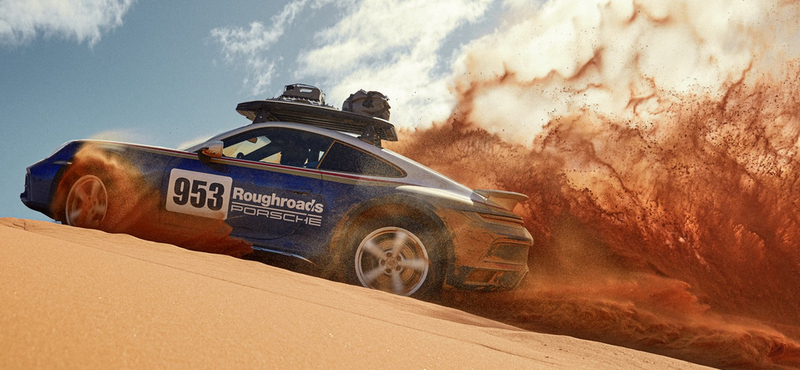 A Porsche kimaxolja a menőségfaktort, itt a különleges új 911 Dakar
