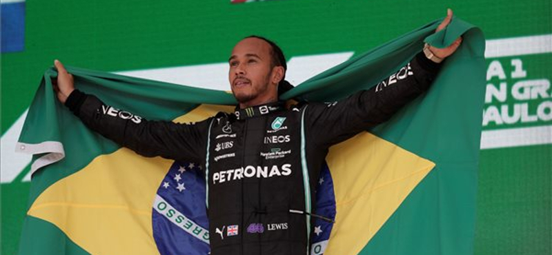 Lewis Hamilton nyerte a Brazil Nagydíjat