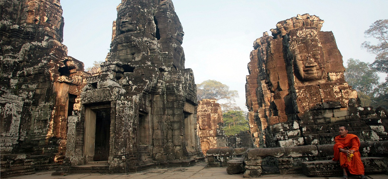 Angkor - óriási középkori településmaradványok