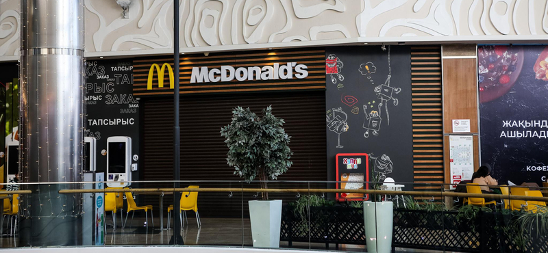 Kazahsztántól is búcsút vesz a McDonald's a háború miatt