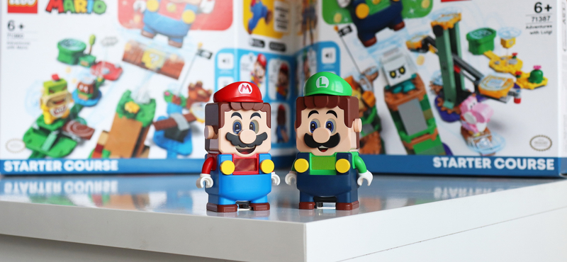 Lego-figurák, amikhez hasonlót még nem látott: kipróbáltuk Super Mariót és Luigit