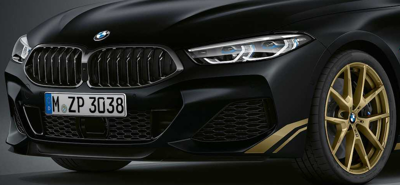 Szolid arannyal emeli a BMW a 8-as kupé eleganciáját