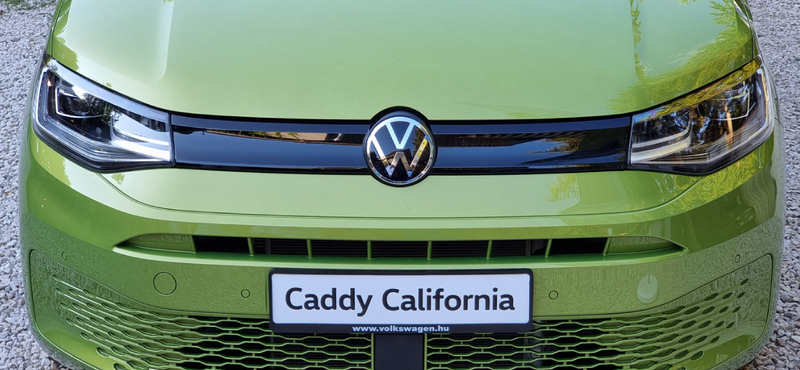 Befeküdtünk a kihúzható gáztűzhelyes VW Caddy Californiába – fotógaléria