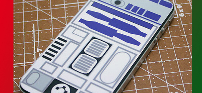 A nap kütyüje: R2D2 iPhone borítás