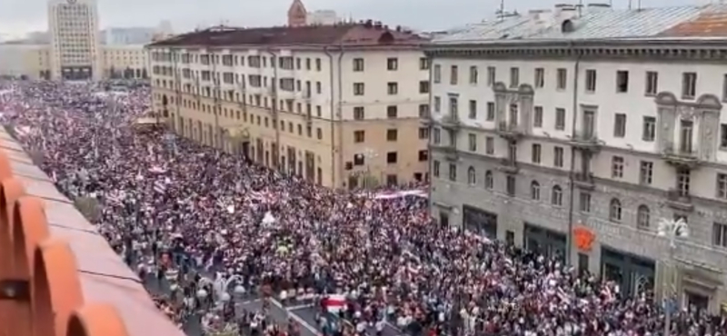 Bírálta az erőszakot, felmentették hivatalából a belarusz ortodox egyház vezetőjét