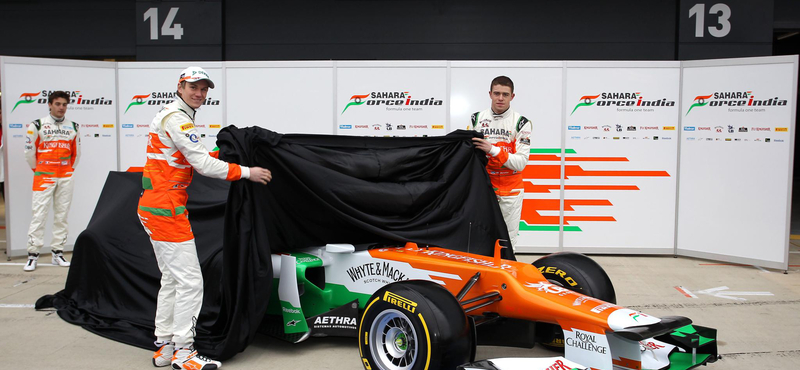 Újabb Forma-1-es istálló leleplezte le 2012-es autóját - itt az új Force India