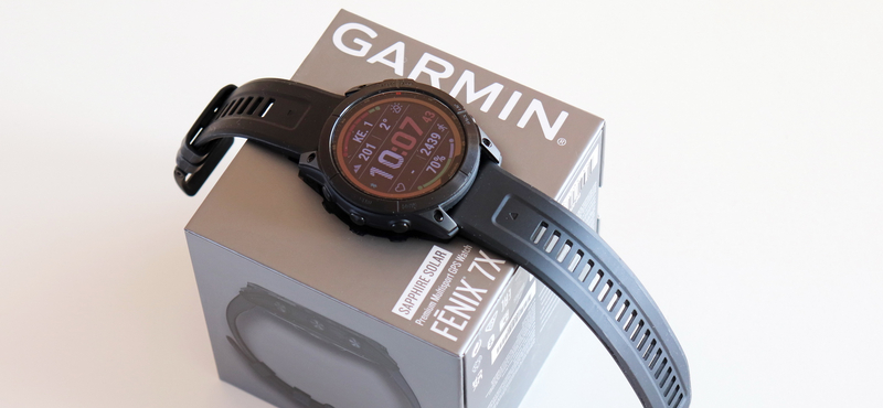 Az okos és sportos órák netovábbja: teszten a napelemes, elemlámpás Garmin Fenix 7X