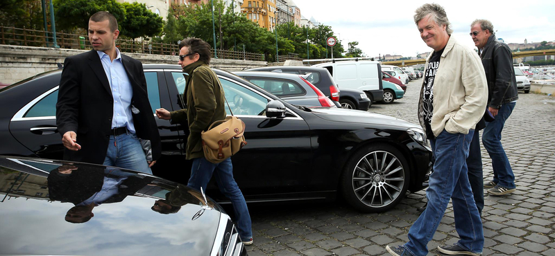 Már Budapesten vannak a Top Gear Live legendás műsorvezetői - fotó