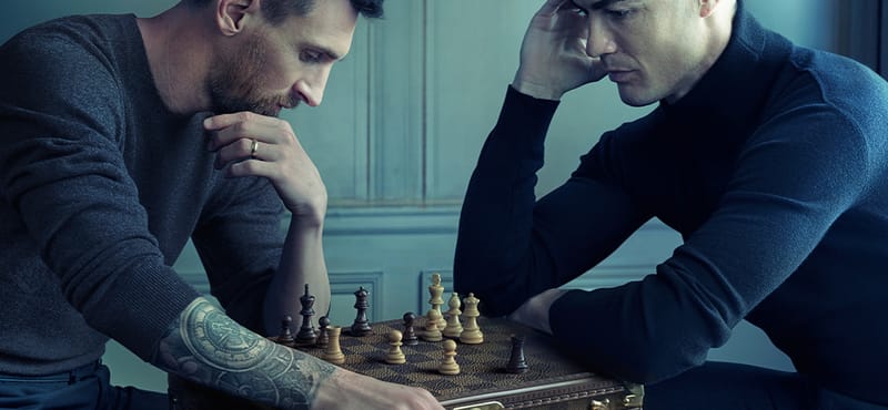 Valaki már a vb-döntőre gondol Messi és Ronaldo közös fotóját látva