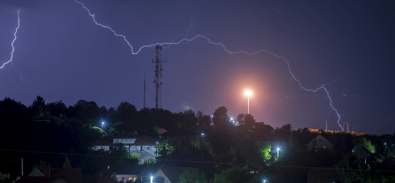 Itt a rossz idő: riasztást adott ki az OMSZ