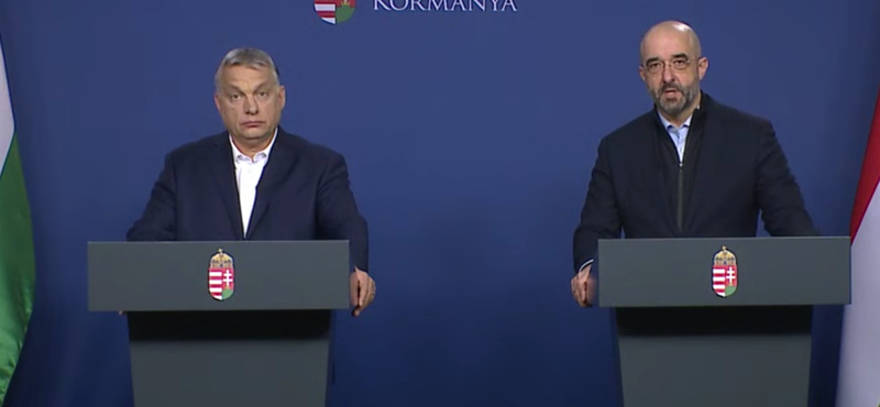 Orbán: Nehéz időszak előtt állunk, de talpra fogunk állni