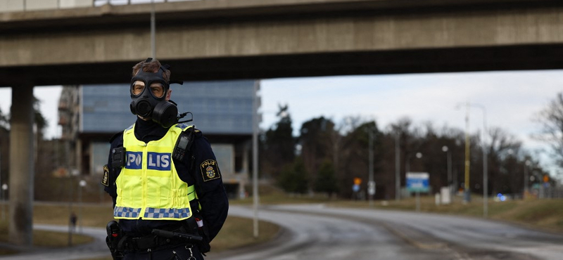 A svéd belbiztonsági szolgálat ötszáz emberét evakuálták egy gázszivárgásgyanú miatt