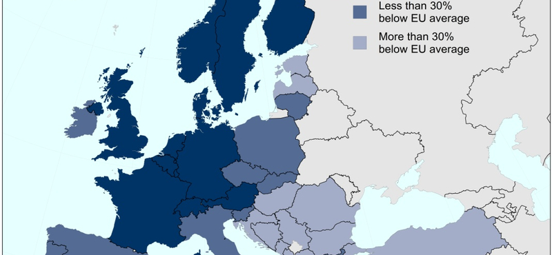 Lista: Életszínvonalban utolsók vagyunk az EU-25-ök között