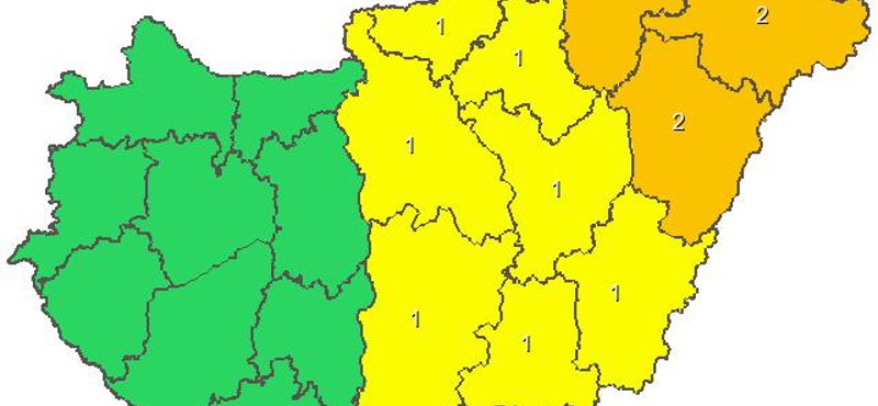 Holnap kettészakad az ország – térkép