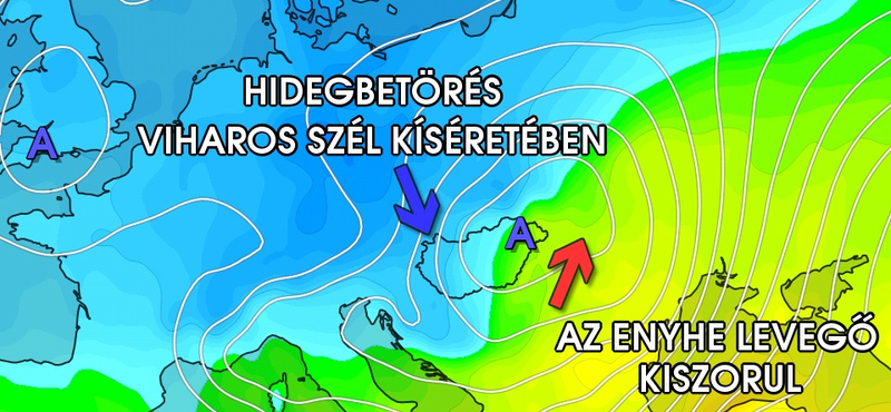 Vasárnaptól havazni fog, figyelmeztet a meteorológiai szolgálat