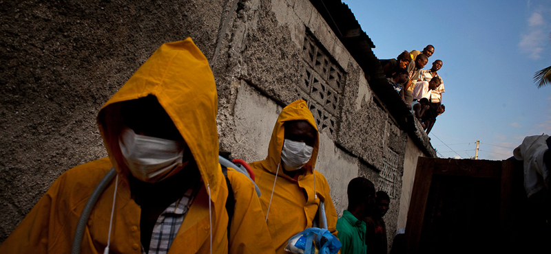 Haiti vezeti a világ kolera-statisztikáját