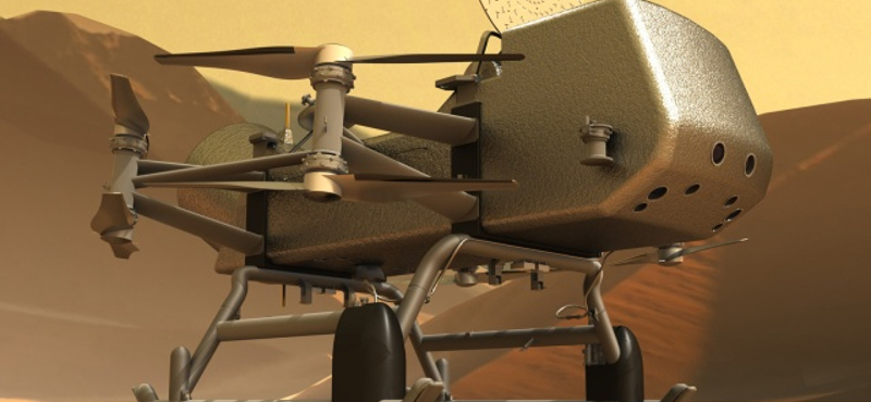 Késik a NASA drónja, ami a szerves anyagokat tanulmányozza a Szaturnusz egyik holdján