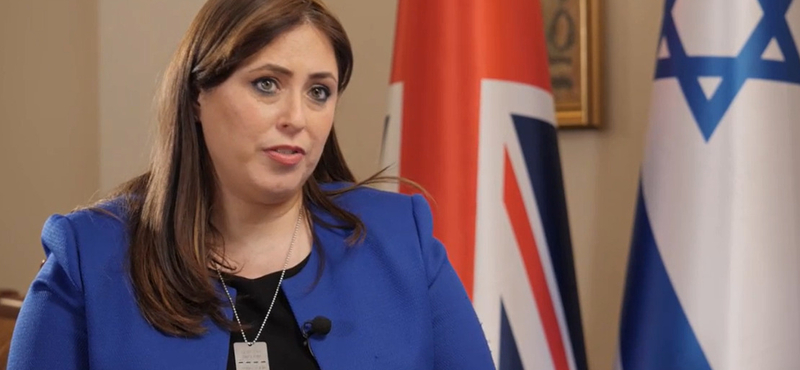 Izrael nem fogadja el a kétállami megoldást – közölte Izrael brit nagykövete