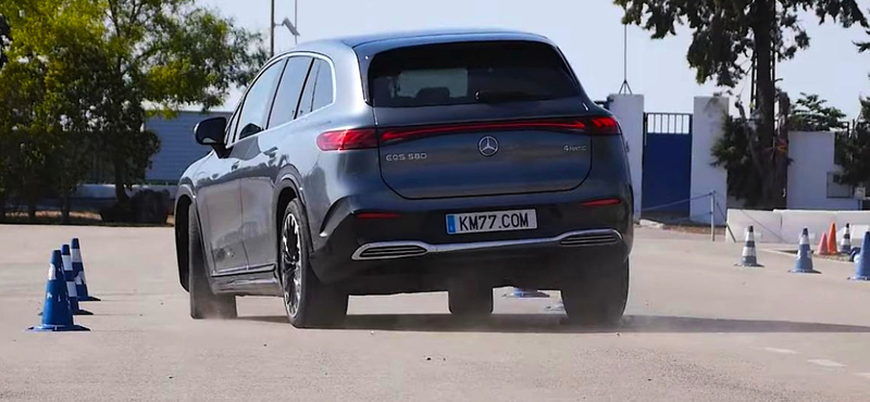 Nem a jávorszarvasteszt a legnagyobb elektromos Mercedes kedvenc kihívása – videó