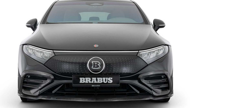 Íme a Brabus tuningolt Mercedes EQS luxus villanyautója