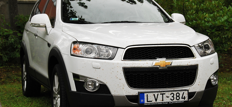 Chevrolet Captiva teszt: a terepet nem szereti, de a 200-as tempót jól bírja