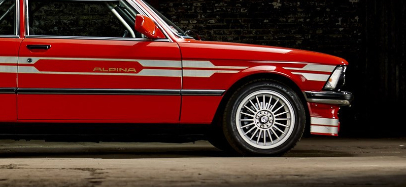1982-be repít vissza ez a gyönyörű szuperritka eladó Alpina 3-as BMW