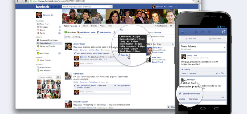 “Ki látta?” funkcióval újultak meg a facebookos csoportok