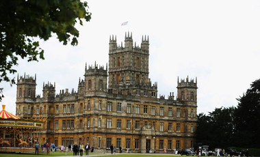 A Downton Abbey mesés kastélyában már karácsony van